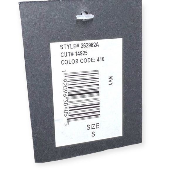 MARINA Navy Off-Shoulder Mini Dress - Picture 11 of 11